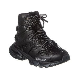 Balenciaga Track Hike High-Top Sneaker, Black
